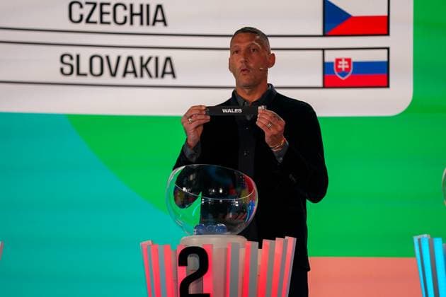 Soccer FIFA World Cup Qualification Europe 2025 26 Playoff Draw Home of FIFA Zurich, Switzerland Marco Materazzi FIFA Legend draws Wales Zurich Canton Zurich Switzerland Copyright: xJOERANxSTEINSIEKx