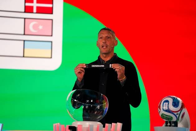 Soccer FIFA World Cup Qualification Europe 2025 26 Playoff Draw Home of FIFA Zurich, Switzerland Marco Materazzi FIFA Legend Draws Denmark Zurich Canton Zurich Switzerland Copyright: xJOERANxSTEINSIEKx