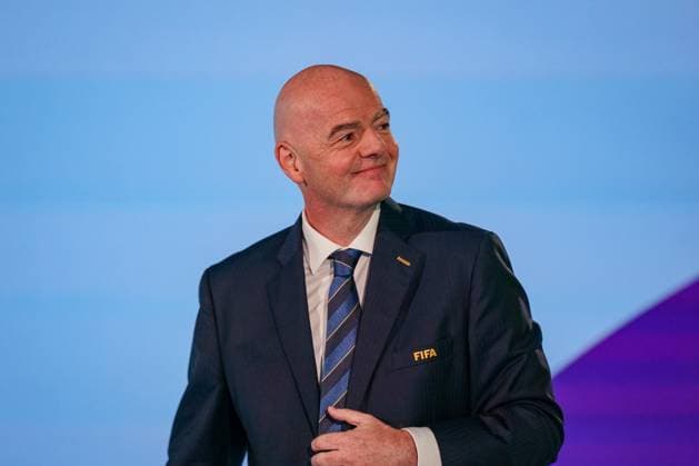 Football FIFA World Cup Qualification Europe 2025 26 Playoff Draw Home of FIFA Zurich, Switzerland Gianni Infantino FIFA President Zurich Canton of Zurich Switzerland Copyright: xJOERANxSTEINSIEKx
