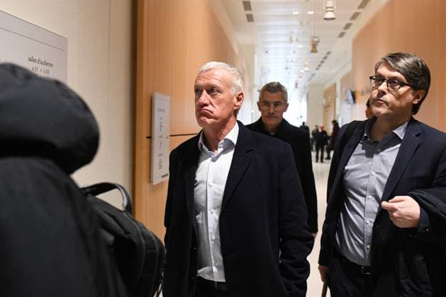 Football, defamation trial between Didier Deschamps and Daniel Riolo at the Paris Criminal Court