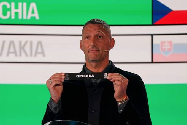 Football FIFA World Cup Qualification Europe 2025 26 Playoff Draw Home of FIFA Zurich, Switzerland Marco Materazzi FIFA Legend Czechia Copyright: xJOERANxSTEINSIEKx