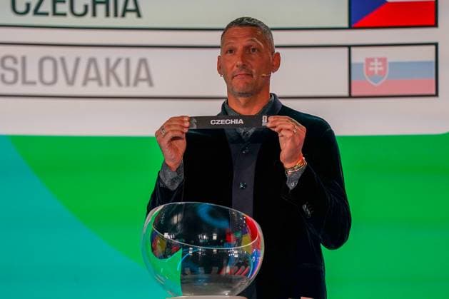 Football FIFA World Cup Qualification Europe 2025 26 Playoff Draw Home of FIFA Zurich, Switzerland Marco Materazzi FIFA Legend draws Czechia Copyright: xJOERANxSTEINSIEKx