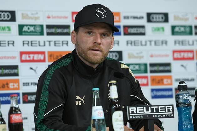 Vorstellung von Eugen Polanski als neuer Cheftrainer von Borussia Mönchengladbach am 20.11.2025 im Borussia-Park in Mönchengladbach Eugen Polanski ( Trainer Cheftrainer Mönchengladbach ) xRx