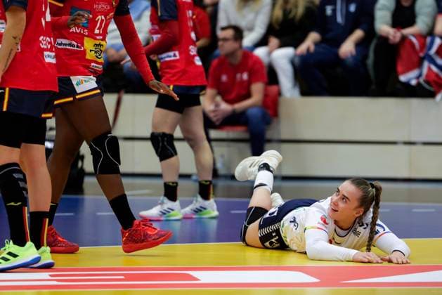 Posten Cup Norway Spain Sotra 20251120 Norway s Thale Rushfeldt Deila during the handball match between Norway and Spain during the Posten Cup in Sotra Arena Photo Paul S Amundsen NTB Sotra Norway EDITORIAL USE ONLY RESTRICTED USE FOR BETTING COMPANIES  Copyright: xPaulxS.xAmundsenx xNTBx