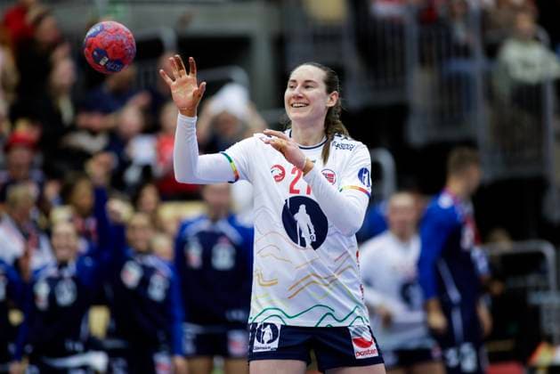 Posten Cup Norway Spain Sotra 20251120 Norway s Ingvild Bakkerud during the handball match between Norway and Spain during the Posten Cup in Sotra Arena Photo Paul S Amundsen NTB Sotra Norway EDITORIAL USE ONLY RESTRICTED USE FOR BETTING COMPANIES  Copyright: xPaulxS.xAmundsenx xNTBx