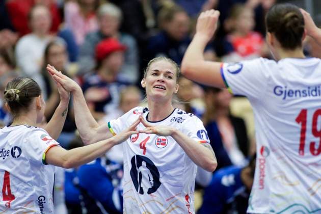 Posten Cup Norway Spain Sotra 20251120 Norway s Veronica Kristiansen during the handball match between Norway and Spain during the Posten Cup in Sotra Arena Photo Paul S Amundsen NTB Sotra Norway EDITORIAL USE ONLY RESTRICTED USE FOR BETTING COMPANIES  Copyright: xPaulxS.xAmundsenx xNTBx
