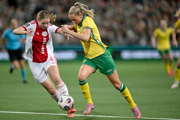 Football, Women, UEFA Europa Cup, Hammarby IF - Ajax Amsterdam