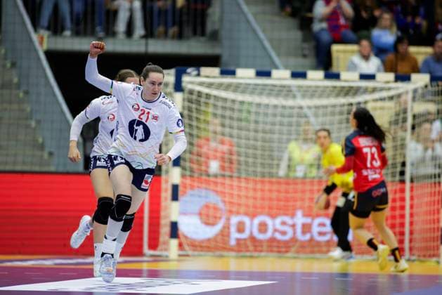 Posten Cup Norway Spain Sotra 20251120 Norway s Ingvild Bakkerud during the handball match between Norway and Spain during the Posten Cup in Sotra Arena Photo Paul S Amundsen NTB Sotra Norway EDITORIAL USE ONLY RESTRICTED USE FOR BETTING COMPANIES  Copyright: xPaulxS.xAmundsenx xNTBx