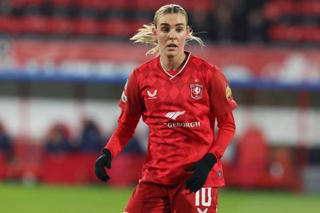 Jill Roord of FC Twente during the match FC Twente Enschede vs Atletico de Madrid at the Stadium the Grolsch Veste for the Champions League women season 2025 2026 in ENSCHEDE, Netherlands on 20 november 2025, photo by Peter Lous EYE4images DeFodi Images