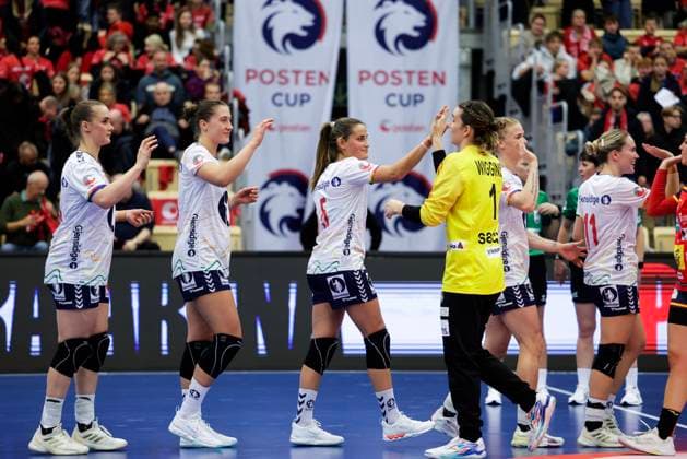 Posten Cup Norway Spain Sotra 20251120 Norway s players after the handball match between Norway and Spain during the Posten Cup in Sotra Arena Photo Paul S Amundsen NTB Sotra Norway EDITORIAL USE ONLY RESTRICTED USE FOR BETTING COMPANIES  Copyright: xPaulxS.xAmundsenx xNTBx