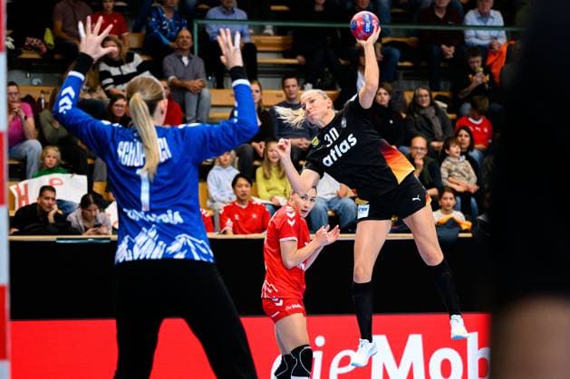 Handball, Women, International match, Switzerland - Germany