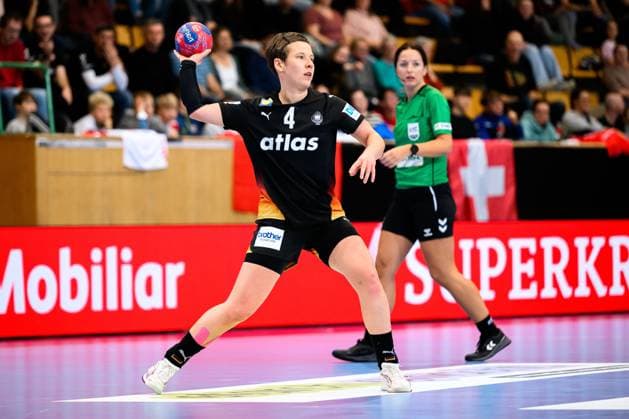 Handball, Womens national match Switzerland Germany Alina Grijseels Germany St Gallen Kreuzbleiche Switzerland
