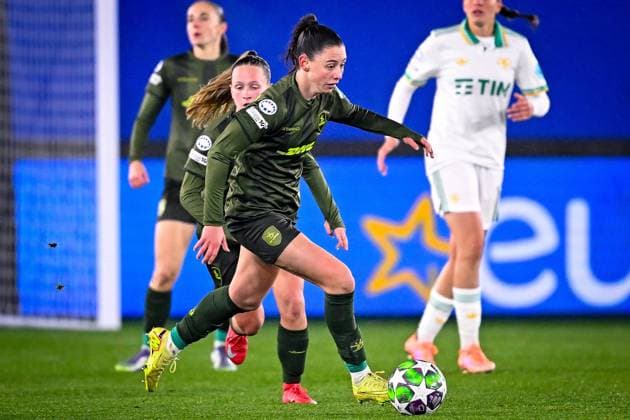OH Leuven v AS Roma - UEFA Women s Champions League LEUVEN, BELGIUM - NOVEMBER 20 : Reynders Aurelie midfielder of OH Leuven during the UEFA Women s Champions League 2025 26 League Phase MD4 match between OH Leuven and AS Roma on November 20, 2025 in Leuven, Belgium, 20 11 2025  Copyright: xTomasxSiskx