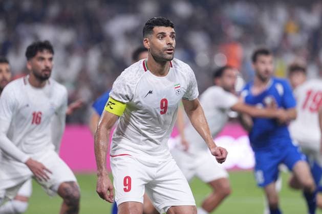 18 November 2025 : Abdukodir Khusanov of national team, Nationalteam of Uzbekistan waist up during the FIFA football friendly international soccer match between Uzbekistan National team and Iran national team at Al Maktoum Stadium stadium, Dubai city.UAE Uzbekistan National team v Iran national team, pre World Cup 2026 Copyright: xSebastianxFrejx