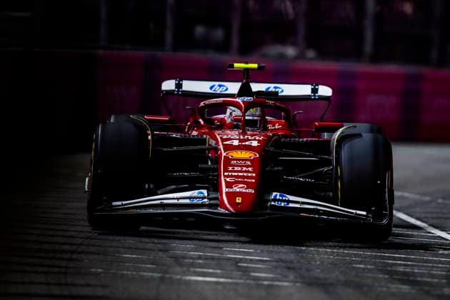 F1 - LAS VEGAS GRAND PRIX 2025 44 HAMILTON Lewis (gbr), Scuderia Ferrari SF-25, action during the 2025 Formula 1 Las Vegas Grand Prix, 22th round of the 2025 FIA Formula One World Championship, WM, Weltmeisterschaft from November 21 to 23, 2025 on the Las Vegas Strip Circuit, in Paradise, Nevada, United States of America - ParadiseUnited States  Copyright: xJoaoxFilipex