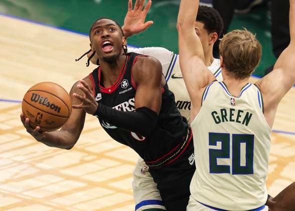 Basketball, NBA, Milwaukee Bucks - Philadelphia 76ers