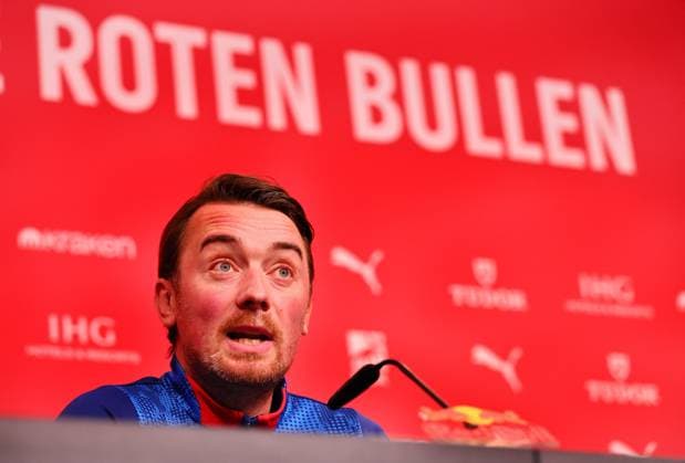 RB Leipzig Coach PK Leipzig, 21 11 2025, RBL Football Academy, Soccer Bundesliga , RB Leipzig Women Press Conference , In the picture Head Coach Jonas Stephan Bundesliga Women , Picture Point