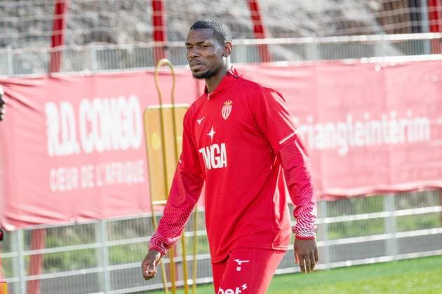 Football, France, AS Monaco Training