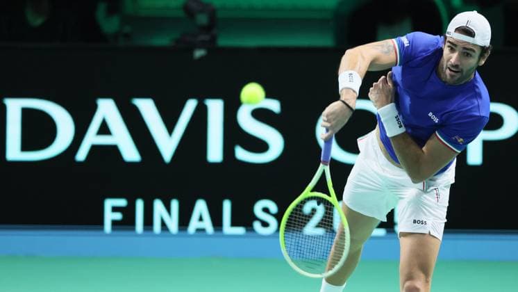 Tennis, Davis Cup Finals in Bologna, Italy - Belgium
