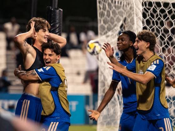 November 21, Aspire Zone, Doha Qatar- FIFA U17, U 17 World Cup game between ITALY VS BURKINA FASO (Photo by Samuel Ameyaw Yeboah)