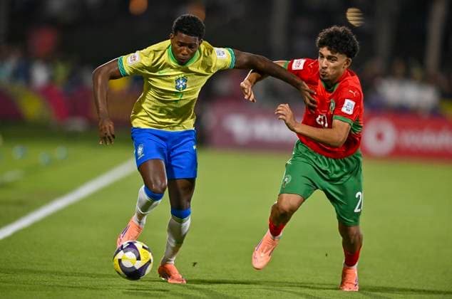 Football, U17 World Cup, Morocco - Brazil