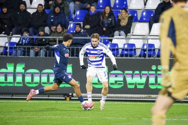 Germany 3 Liga 2025 26, 15 Matchday TSG Hoffenheim II vs MSV Duisburg, Dietmar Hopp Stadion Sinsheim Patrick Sussek MSV Duisburg, 37 , Ayoube¯AmaimouniEchghouyab Ayoube¯AmaimouniEchghouyab, TSG¯1899¯Hoffenheim¯II, 7 Sinsheim Dietmar Hopp Stadion Baden Württemberg Germany Copyright: xBenedictxChristx