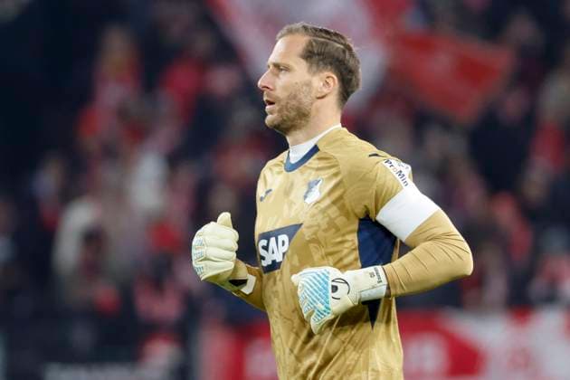 Oliver Baumann TSG Hoffenheim, 01 , Germany, Football, 1 Bundesliga, 11 Matchday, 2025 2026, 1 FSV Mainz vs TSG 1899 Hoffenheim, 21 11 2025, Mewa Arena, Mainz, Germany Mainz Mewa Arena Rheinland Pfalz Germany Copyright: xGrantxHubbsx