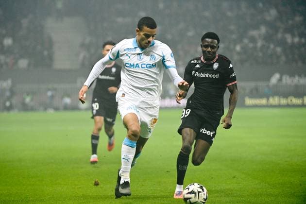 OGC Nice v Olympique de Marseille - Ligue 1 McDonald s 2025 2026 99 Salis ABDUL SAMED (ogcn) - 10 Mason GREENWOOD (om) during the Ligue 1 McDonald s match between OGC Nice and Olympique de Marseille at Allianz Riviera on November 21, 2025 in Nice, France. Nice France  Copyright: xFEPx 776348205