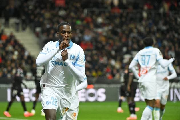 OGC Nice v Olympique de Marseille - Ligue 1 McDonald s 2025 2026 22 Timothy WEAH (om) during the Ligue 1 McDonald s match between OGC Nice and Olympique de Marseille at Allianz Riviera on November 21, 2025 in Nice, France. Nice France  Copyright: xFEPx 776348205