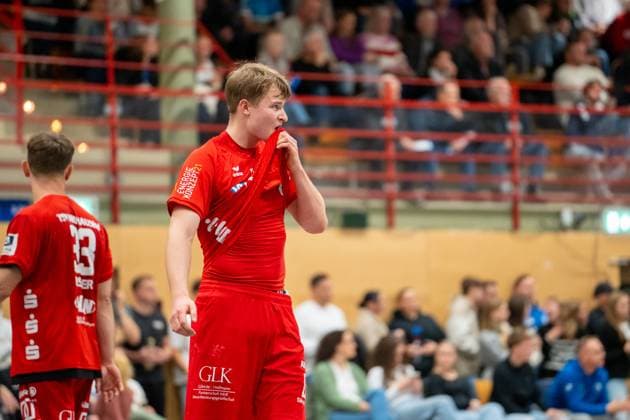 Handball I Men I Season 2025 2026 I 3 League I 12 Matchday I TV Bittenfeld 2 TSV Neuhausen Filder 1898 I 21 11 2025 Linus Schmid 19, TSV Neuhausen Waiblingen Community Hall Bittenfeld Baden Württemberg Germany Copyright: xLobeca MaxxPetershansx