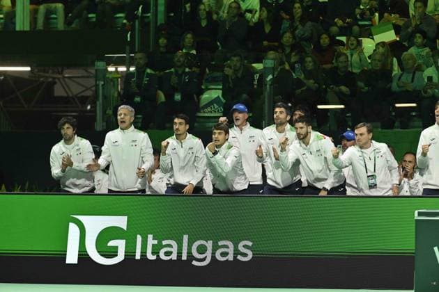 Davis Cup Finale 2025 Bologne - Davis Cup Finale 2025 Bologne - 21 11 2025 - Matteo Berrettini - Italie Bologne  Copyright: xChryslenexCaillaud Pznewsx