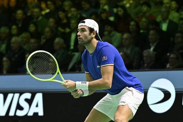 Davis Cup Finale 2025 Bologne - Davis Cup Finale 2025 Bologne - 21 11 2025 - Matteo Berrettini - Italie Bologne  Copyright: xChryslenexCaillaud Pznewsx