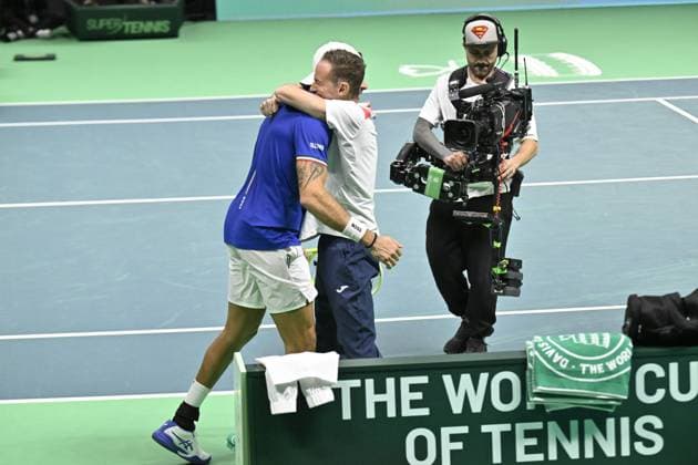 Davis Cup Finale 2025 Bologne - Davis Cup Finale 2025 Bologne - 21 11 2025 - Matteo Berrettini - Italie Bologne  Copyright: xChryslenexCaillaud Pznewsx