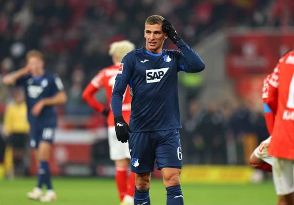 21 11 2025, Soccer Bundesliga, 1 FSV Mainz 05 TSG 1899 Hoffenheim, emonline, emspor, v l , Grischa Prömel TSG 1899 Hoffenheim DFL DFB REGULATIONS PROHIBIT ANY USE OF PHOTOGRAPHS AS IMAGE SEQUENCES AND OR QUASI VIDEO xdcx Copyright: HMBxMedia Claus