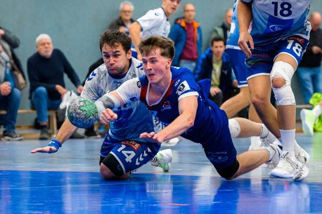 Kornwestheim, Handball 3 Liga 25 26 SV Kornwestheim HBW Balingen 2 Neo Wehrli Balingen Kornwestheim Halle Ost Baden Württemberg Germany