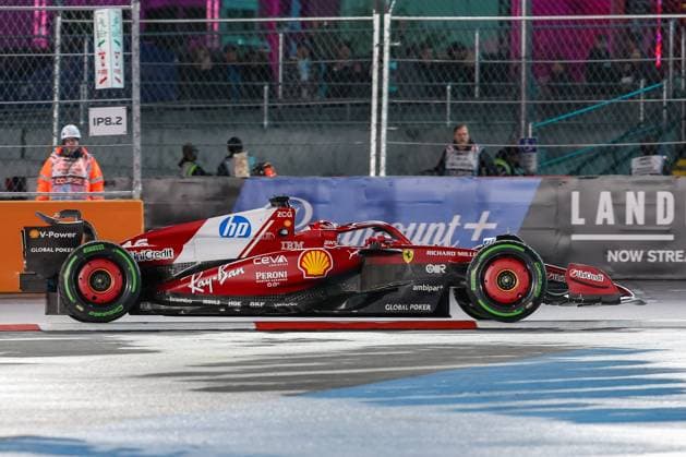 Charles Leclerc Scuderia Ferrari HP 16 , Las Vegas Grand Prix, Motorsport, Men, Formula 1, 3 Free Practice, 21 11 2025 Las Vegas Nevada USA Copyright: xkolbert-press ChristianxKolbertx