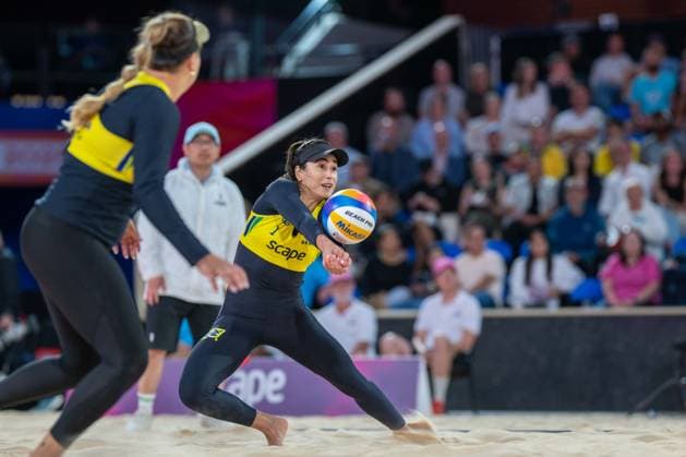 RECORD DATE NOT STATED ADELAIDE, AUSTRALIA - NOVEMBER 21: during the Beach volleyball, Beachvolleyball World Championships at Adelaide on November 21, 2025 in Adelaide, Australia. Australia Copyright: xBEAUTIFULxSPORTS PeterxWeberx