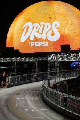 November 21, 2025: A view of the Sphere during the third practice session at the Formula 1 Heineken Las Vegas Grand Prix in Las Vegas, NV. CSM. Las Vegas United States of America - ZUMAc04_ 20251121_zma_c04_262 Copyright: xChristopherxTrimx