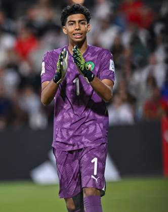 Morocco v Brazil : Quarter-final- FIFA U-17 World Cup Qatar 2025 Joao Pedro of Brazil in action during the FIFA U-17 World Cup Qatar 2025 Quarter-final match between Morocco and Brazil in Doha, Qatar, on November 21, 2025. DOHA Qatar Copyright: xNOUSHADxTHEKKAYILx
