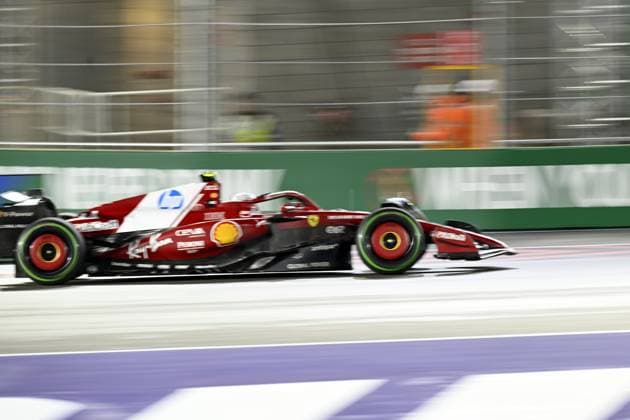 Formula 1 Grand Prix of Las Vegas 2025 - Third Practice Session Classification LAS VEGAS, NEVADA - NOVEMBER 21: Charles Leclerc of Scuderia Ferrari (16) competes Third Practice Session Classification for F1 Grand Prix of Las Vegas at Las Vegas Strip Circuit on November 21, 2025 in Las Vegas, Nevada, United States. Tayfun Coskun Anadolu Nevada United States. Editorial use only. Please get in touch for any other usage.  Copyright: x2025xAnadoluxTayfunxCoskunx