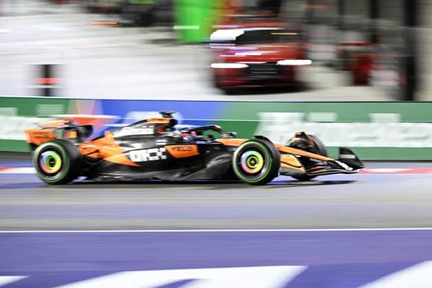 Formula 1 Grand Prix of Las Vegas 2025 - Third Practice Session Classification LAS VEGAS, NEVADA - NOVEMBER 21: Lando Norris of McLaren Formula 1 Team (4) competes Third Practice Session Classification for F1 Grand Prix of Las Vegas at Las Vegas Strip Circuit on November 21, 2025 in Las Vegas, Nevada, United States. Tayfun Coskun Anadolu Nevada United States. Editorial use only. Please get in touch for any other usage.  Copyright: x2025xAnadoluxTayfunxCoskunx