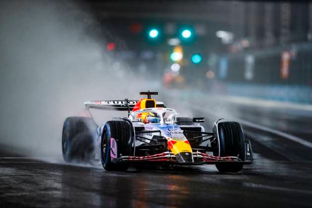 F1 - LAS VEGAS GRAND PRIX 2025 06 HADJAR Isack (fra), Visa Cash App RB F1 Team VCARB02, action during the 2025 Formula 1 Las Vegas Grand Prix, 22th round of the 2025 FIA Formula One World Championship, WM, Weltmeisterschaft from November 21 to 23, 2025 on the Las Vegas Strip Circuit, in Paradise, Nevada, United States of America - ParadiseUnited States  Copyright: xJoaoxFilipex