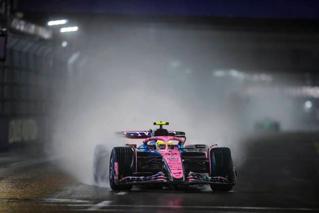 F1 - LAS VEGAS GRAND PRIX 2025 43 COLAPINTO Franco (arg), Alpine F1 Team A525, action during the 2025 Formula 1 Las Vegas Grand Prix, 22th round of the 2025 FIA Formula One World Championship, WM, Weltmeisterschaft from November 21 to 23, 2025 on the Las Vegas Strip Circuit, in Paradise, Nevada, United States of America - ParadiseUnited States  Copyright: xJoaoxFilipex