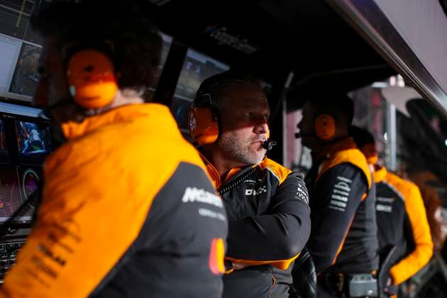 F1 - LAS VEGAS GRAND PRIX 2025 BROWN Zak (usa), CEO of of McLaren Racing, portrait during the 2025 Formula 1 Las Vegas Grand Prix, 22th round of the 2025 FIA Formula One World Championship, WM, Weltmeisterschaft from November 21 to 23, 2025 on the Las Vegas Strip Circuit, in Paradise, Nevada, United States of America - ParadiseUnited States  Copyright: xEricxAlonsox