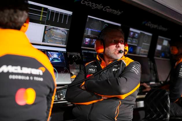 F1 - LAS VEGAS GRAND PRIX 2025 BROWN Zak (usa), CEO of of McLaren Racing, portrait during the 2025 Formula 1 Las Vegas Grand Prix, 22th round of the 2025 FIA Formula One World Championship, WM, Weltmeisterschaft from November 21 to 23, 2025 on the Las Vegas Strip Circuit, in Paradise, Nevada, United States of America - ParadiseUnited States  Copyright: xEricxAlonsox