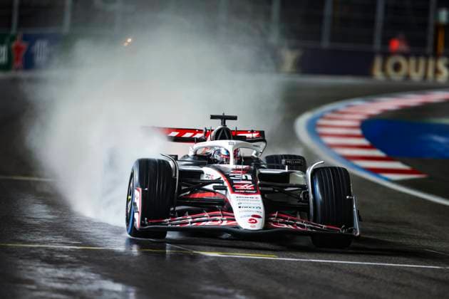 F1 - LAS VEGAS GRAND PRIX 2025 31 OCON Esteban (fra), Haas F1 Team VF-25 Ferrari, action during the 2025 Formula 1 Las Vegas Grand Prix, 22th round of the 2025 FIA Formula One World Championship, WM, Weltmeisterschaft from November 21 to 23, 2025 on the Las Vegas Strip Circuit, in Paradise, Nevada, United States of America - ParadiseUnited States  Copyright: xJoaoxFilipex