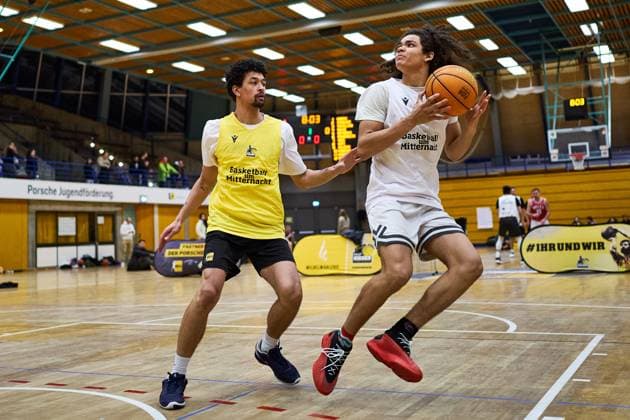 Basketball, MHP Riesen Ludwigsburg, Basketball at midnight