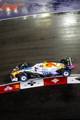 F1 - LAS VEGAS GRAND PRIX 2025 30 LAWSON Liam (nzl), Visa Cash App RB F1 Team VCARB02, action during the 2025 Formula 1 Las Vegas Grand Prix, 22th round of the 2025 FIA Formula One World Championship, WM, Weltmeisterschaft from November 21 to 23, 2025 on the Las Vegas Strip Circuit, in Paradise, Nevada, United States of America - ParadiseUnited States  Copyright: xAndrÃ xFerreirax