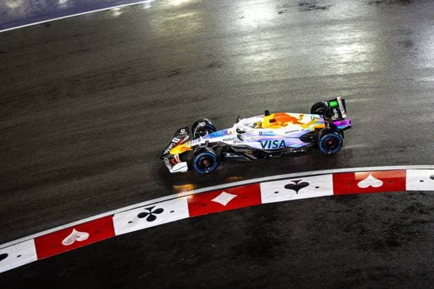 F1 - LAS VEGAS GRAND PRIX 2025 06 HADJAR Isack (fra), Visa Cash App RB F1 Team VCARB02, action during the 2025 Formula 1 Las Vegas Grand Prix, 22th round of the 2025 FIA Formula One World Championship, WM, Weltmeisterschaft from November 21 to 23, 2025 on the Las Vegas Strip Circuit, in Paradise, Nevada, United States of America - ParadiseUnited States  Copyright: xAndrÃ xFerreirax