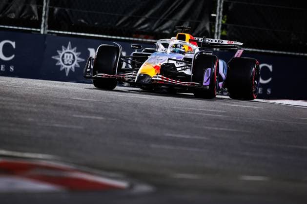 F1 - LAS VEGAS GRAND PRIX 2025 06 HADJAR Isack (fra), Visa Cash App RB F1 Team VCARB02, action during the 2025 Formula 1 Las Vegas Grand Prix, 22th round of the 2025 FIA Formula One World Championship, WM, Weltmeisterschaft from November 21 to 23, 2025 on the Las Vegas Strip Circuit, in Paradise, Nevada, United States of America - ParadiseUnited States  Copyright: xEricxAlonsox